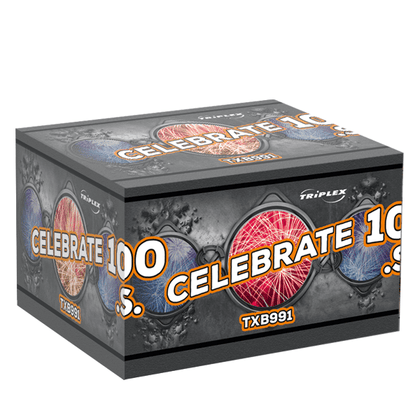 Baterie de artificii 100 focuri     TRIPLEX FIRESHOW