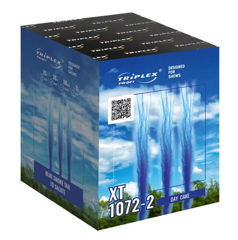 Baterie Artificii de Zi - Albastru  (T1) XT1072-2