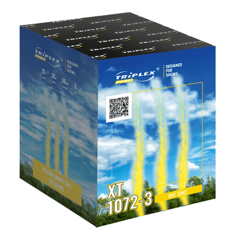 Baterie Artificii de Zi - Galben (T1) XT1072-3